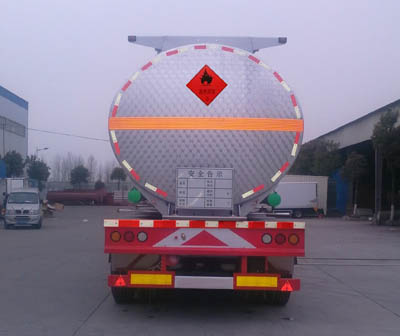 46立方铝合金运油半挂车