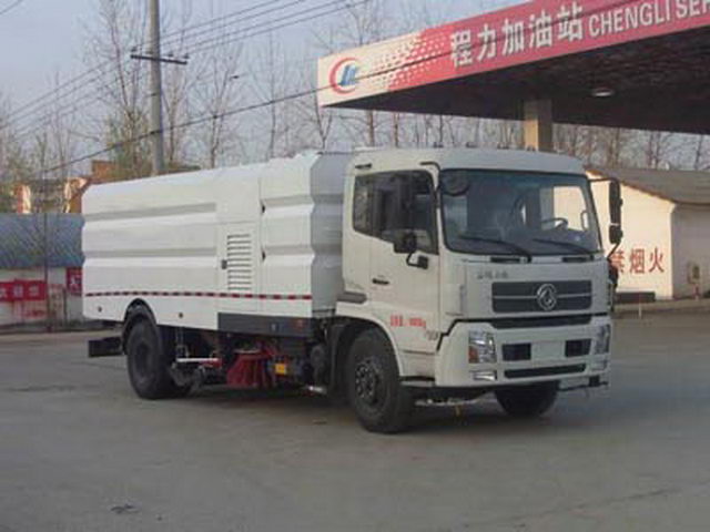 东风天锦洗扫车
